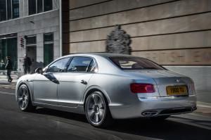 ...as did the Flying Spur Bentley V8.
